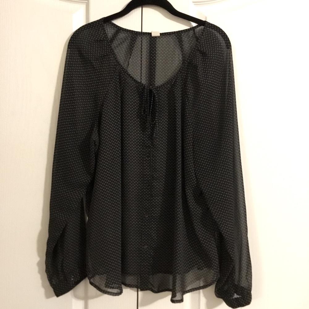 Old Navy Printed Blouse